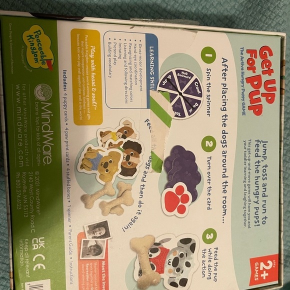 Get Up For Pup Cooperative Learning Game Peaceable Kingdom - 100% Complete - Picture 9 of 13